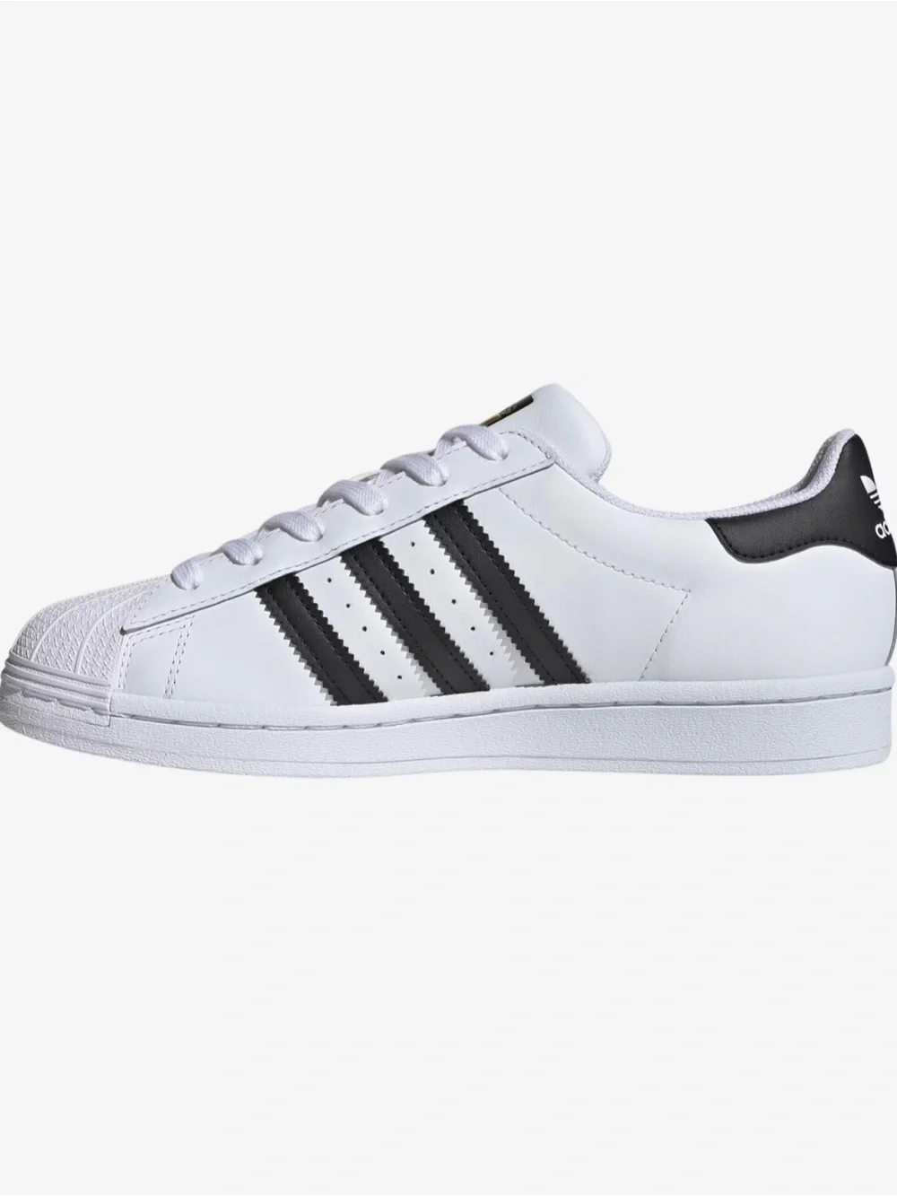 Adidas Superstar White Black Sneakers